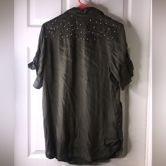 Miss Me Top with Studs Size Medium - Picture 6 of 8